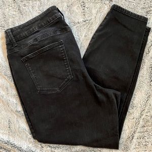 Maurices black skinny jeans, size 20S (short)